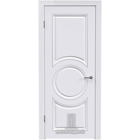 Межкомнатная дверь Турин Белая эмаль ПГ