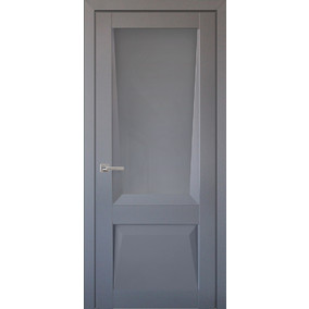 Дверь межкомнатная Перфекто 106 бархат серый